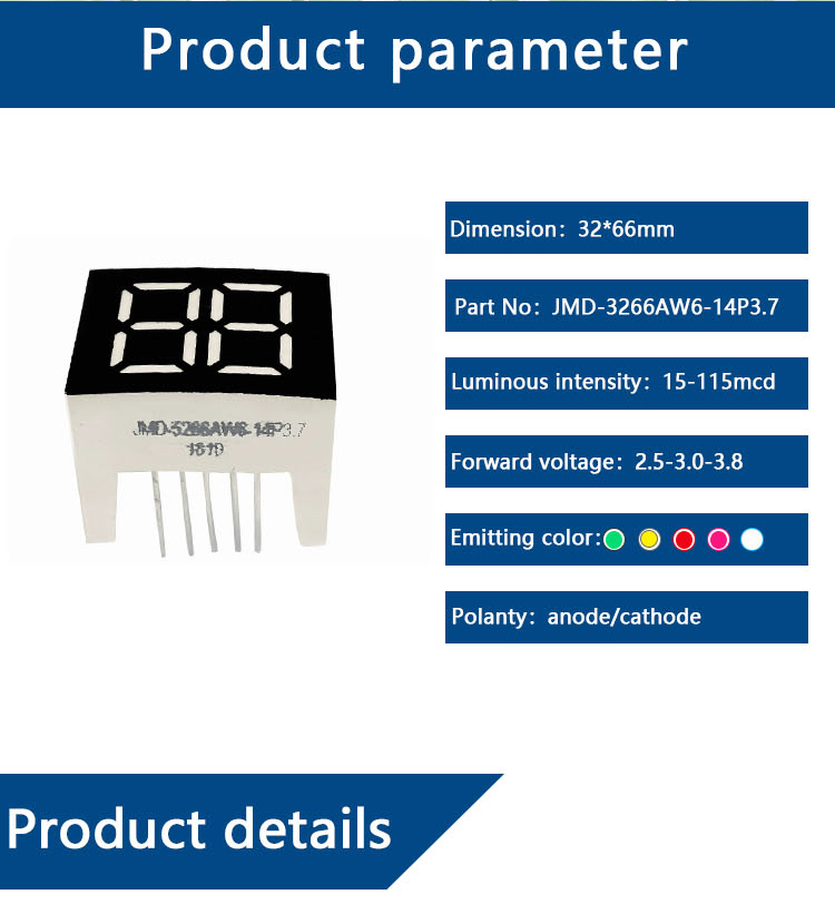 CUSTOM LED DIGITAL DISPLAY-JMD-3286AW6